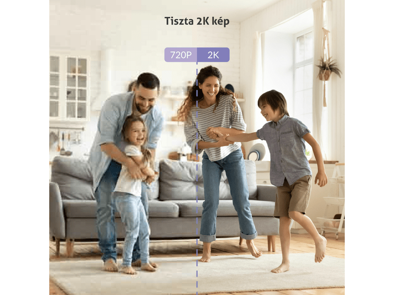 TrueLife NannyCam R7 Dual Smart USB-C Kamerás gyermekfigyelő