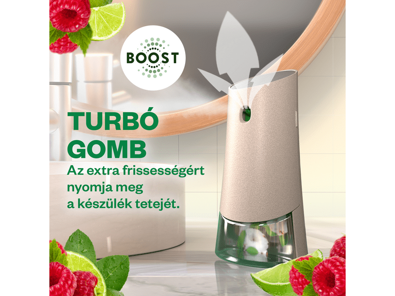 Air Wick Active Fresh utántöltő Málna és lime, 4x228ml