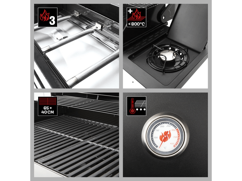 Landmann 01758 GrillChef 3.1 gázgrill