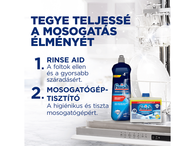 Finish Quantum All in 1 Regular mosogatógép tabletta, 60 db