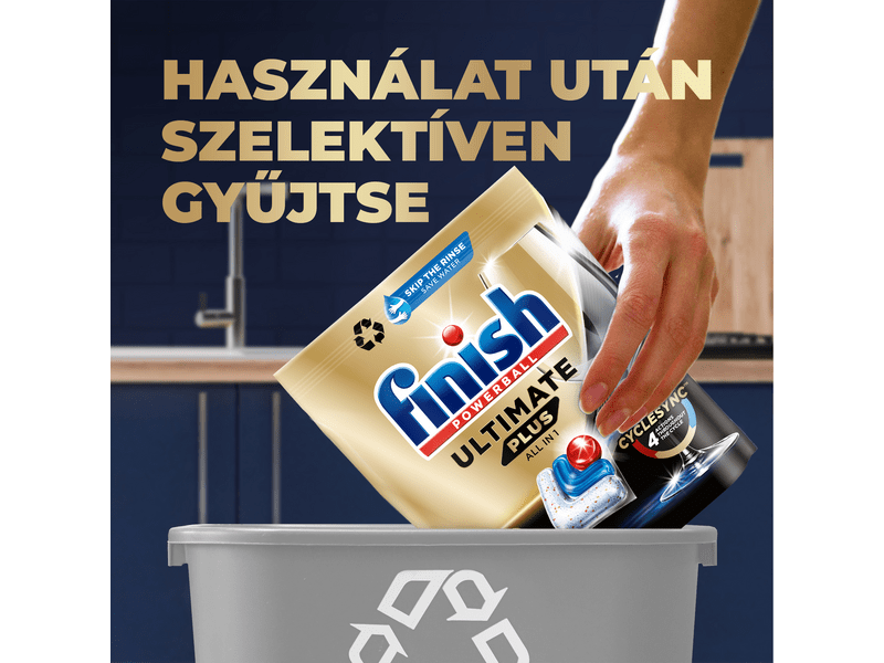Finish Ultimate Plus All in 1 Regular Mosogatógép kapszula, 45 db