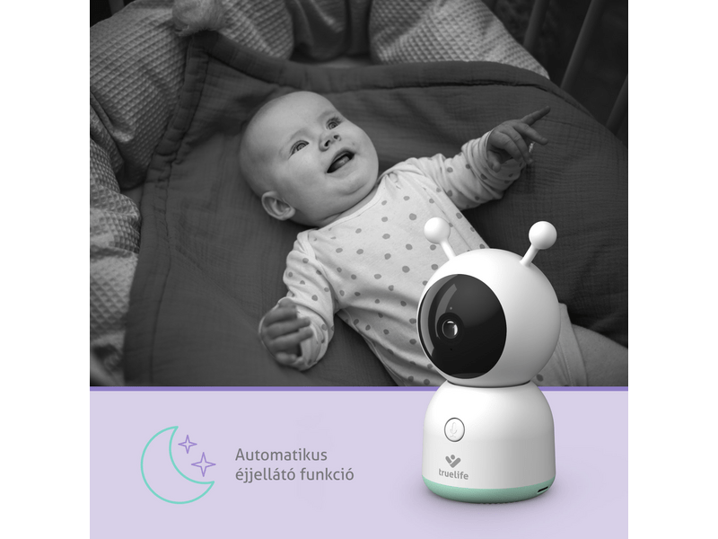 TrueLife NannyCam R7 Dual Smart USB-C Kamerás gyermekfigyelő