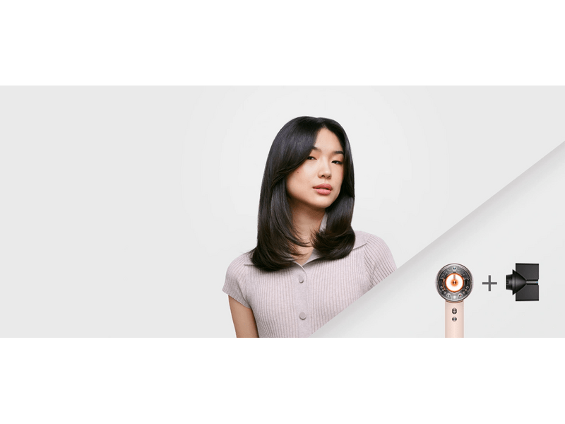 Dyson Supersonic Nural™ (HD16) Hajszárító, Kerámia rózsaszín/Rózsaarany (598975-01)