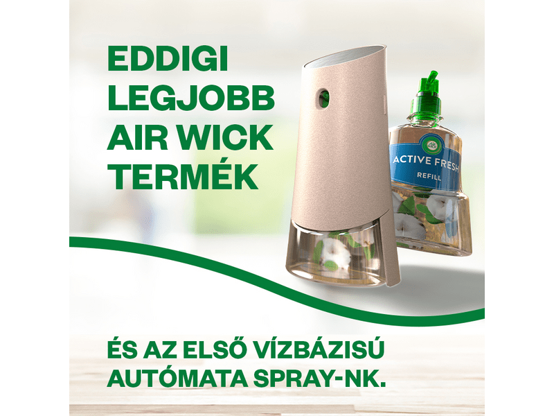 Air Wick Active Fresh utántöltő Málna és lime, 4x228ml