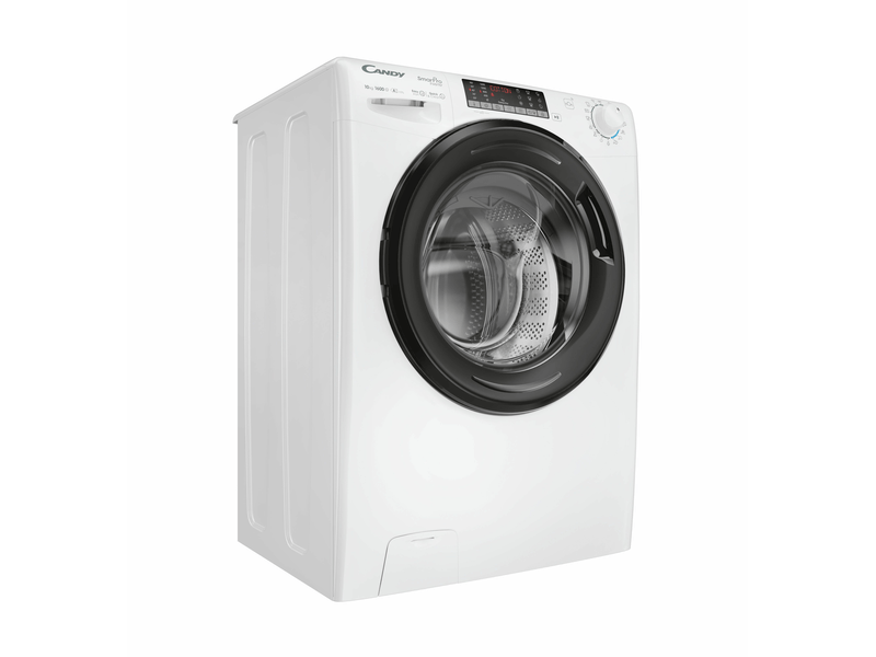 Elöltöltős mosógép.A.10kg.fehér+fekete