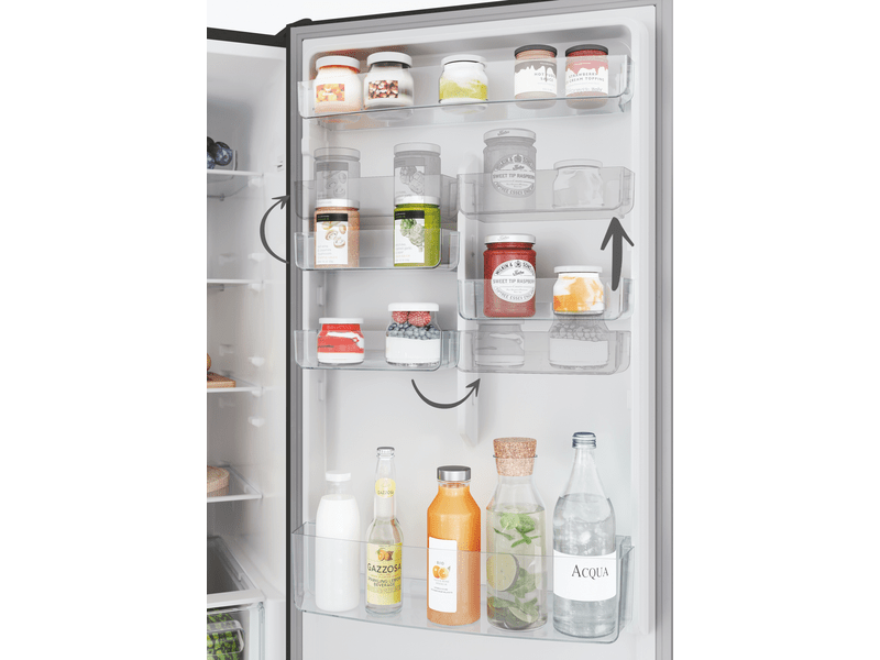 Candy CCE3T620EB Alulfagyasztós kombinált hűtőszekrény