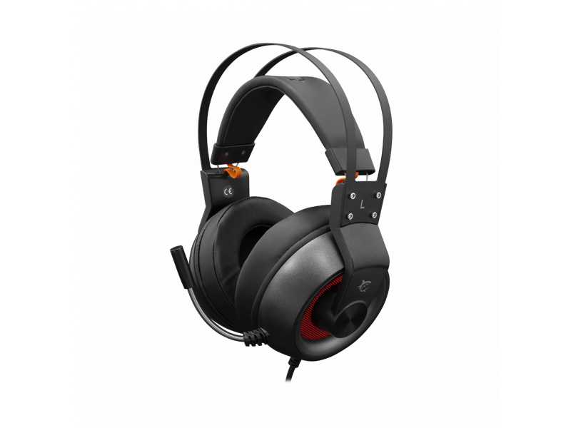 White Shark Caracal gamer fejhallgató, fekete (GH-1949)