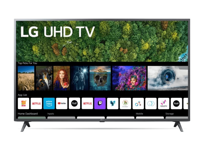 LG 50UP76703LB 50'' (127 cm) 4K HDR Smart UHD TV