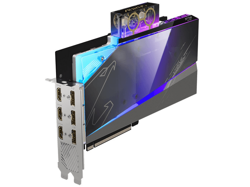Gigabyte AORUS GeForce RTX™ 3080 XTREME WATERFORCE 10G Videókártya