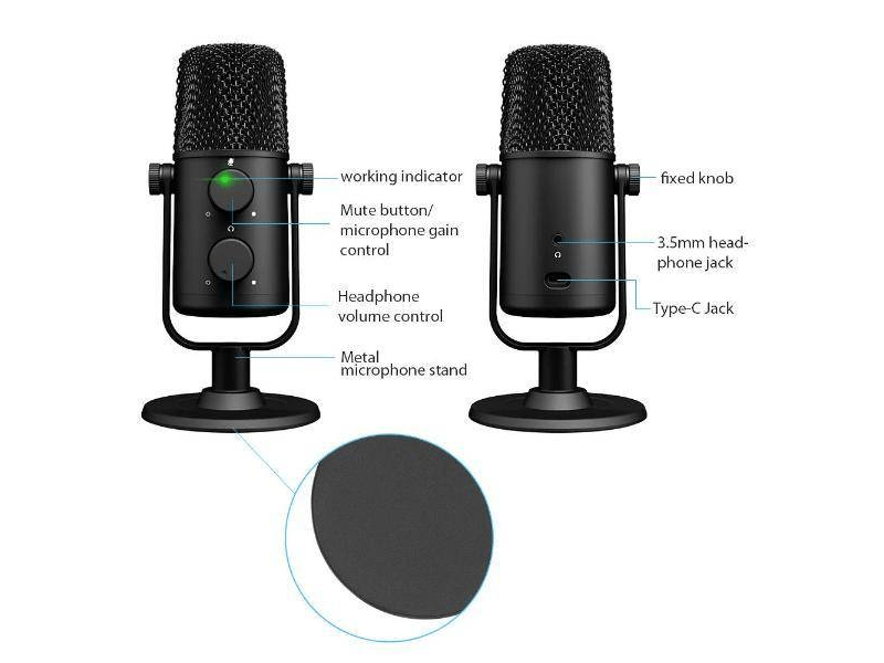 Maono AU-902 USB podcast mikrofon