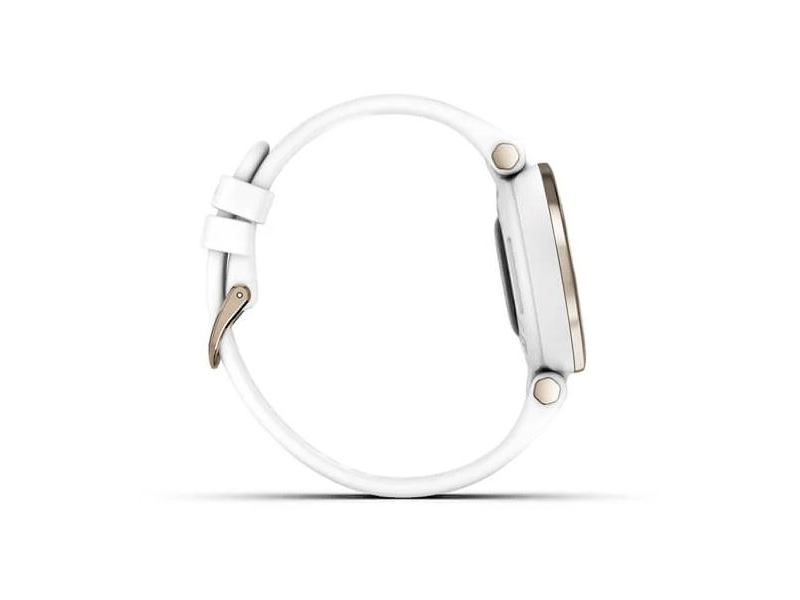 Garmin Lily Sport Női okosóra, krémarany/fehér (010-02384-10)