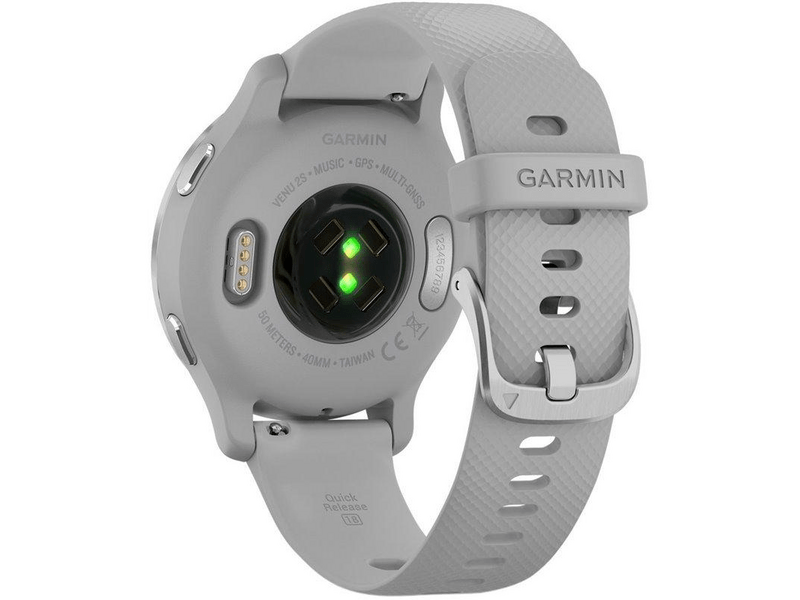 Garmin Venu 2S Okosóra, világosszürke/ezüst (010-02429-12)