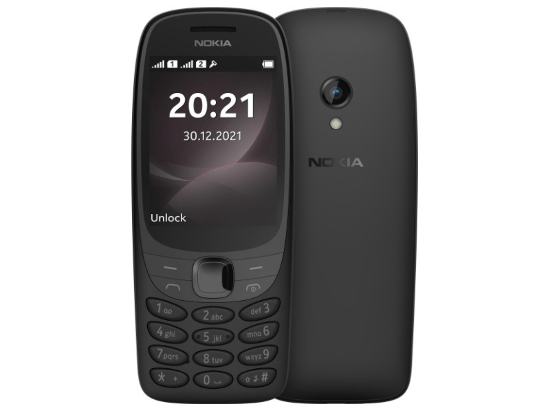 Nokia 6310 DualSim Mobiltelefon, fekete