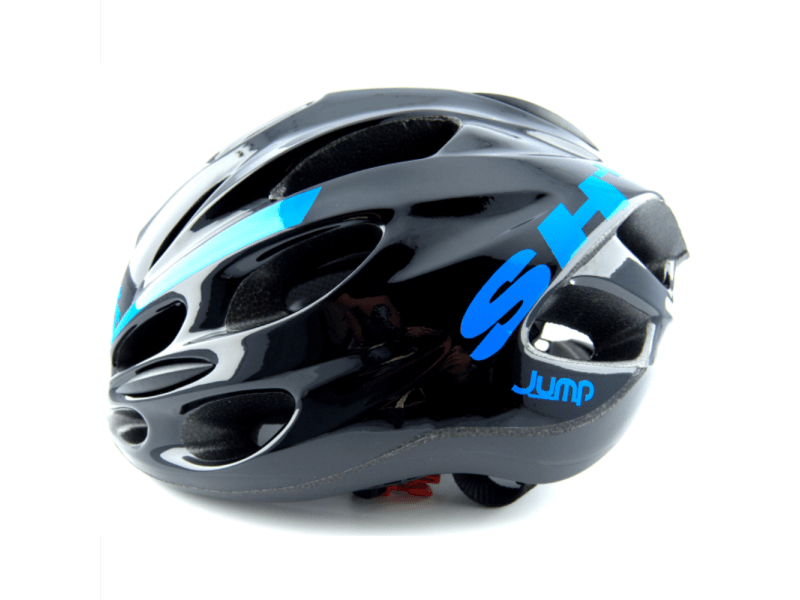 SH+ SHAKE JUMP 57/60 M/L Bukósisak, fekete/kék