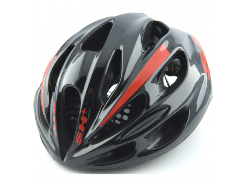 SH+ SHAKE JUMP 53/56 XS/S Bukósisak, fekete/piros