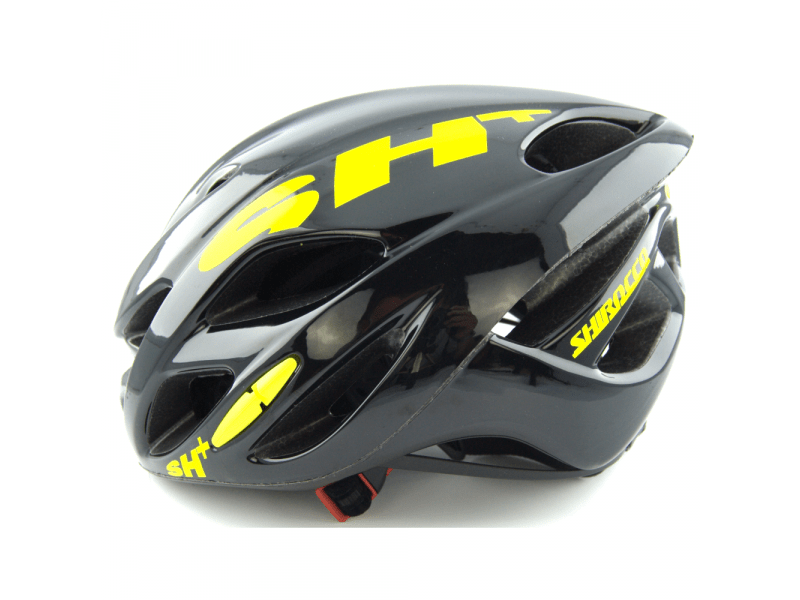 SH+ SHIROCCO 53/57 XS/M1 Bukósisak, fekete/neon sárga