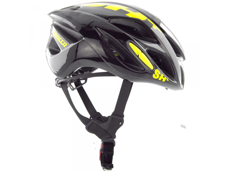 SH+ SHIROCCO 53/57 XS/M1 Bukósisak, fekete/neon sárga