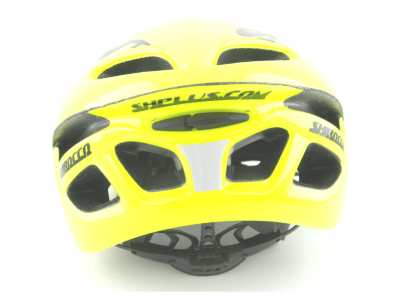 SH+ SHIROCCO 53/57 XS/M1 Bukósisak, neon sárga