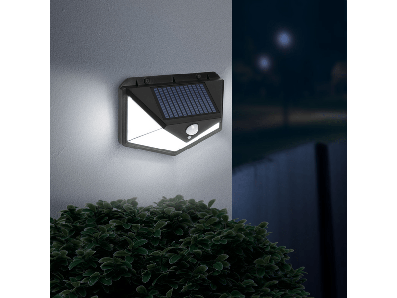 Phenom 55289 LED solarna zidna svjetiljka sa senzorom pokreta