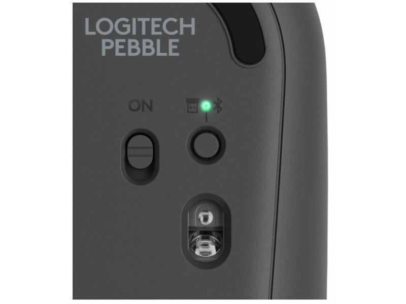 Logitech Pebble M350 Vezeték nélküli egér, Grafit