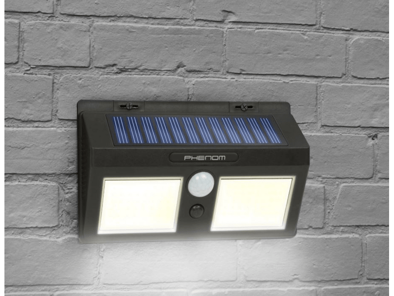 Phenom 55287 napelemes, mozgásérzékelős, LED reflektor