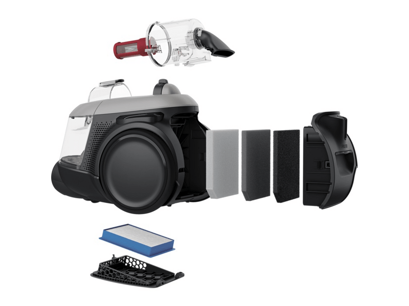 Electrolux EL61A4UG Porzsák nélküli porszívó, szürke