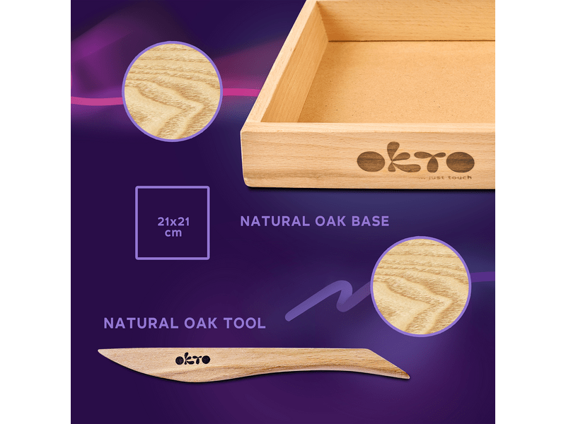 Okto Sensory Gyurmavirág szett Szabadság