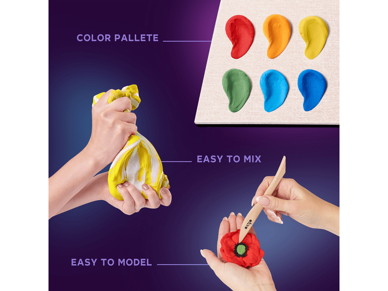 Okto Sensory Gyurmavirág szett Szabadság