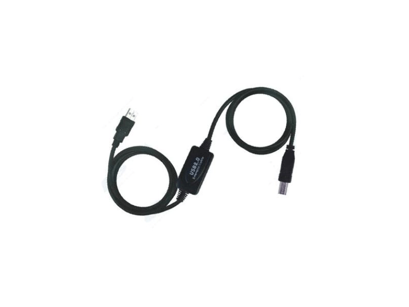 Wiretek VE595 USB-A / USB-B 10m kábel