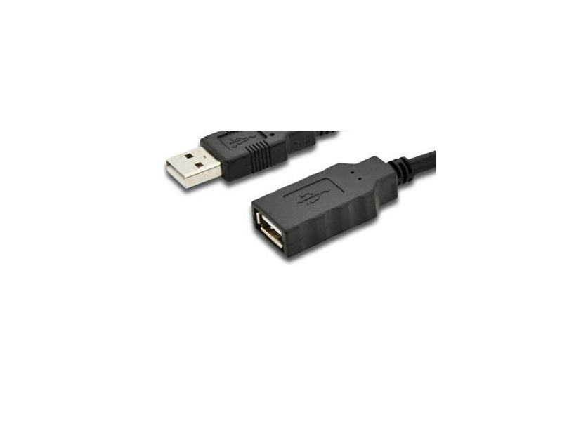 Wiretek VE594 USB-A / USB-A 10m kábel