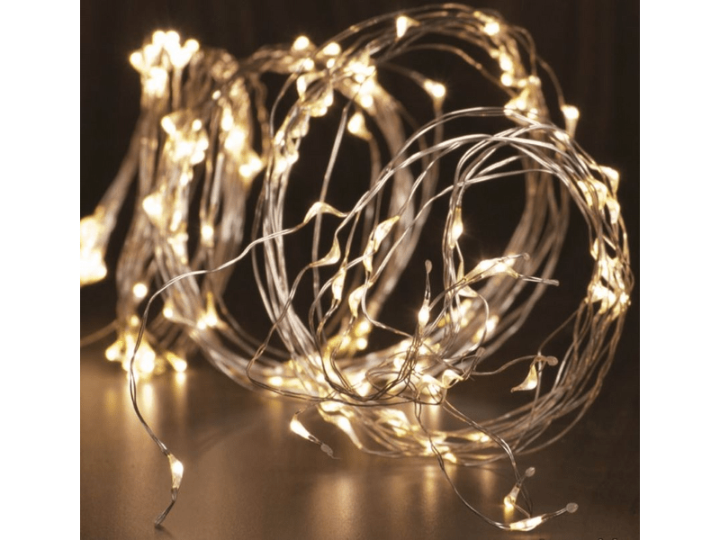 Home ML 250G/WW Micro LED-es fényfüzér-köteg, melegfehér