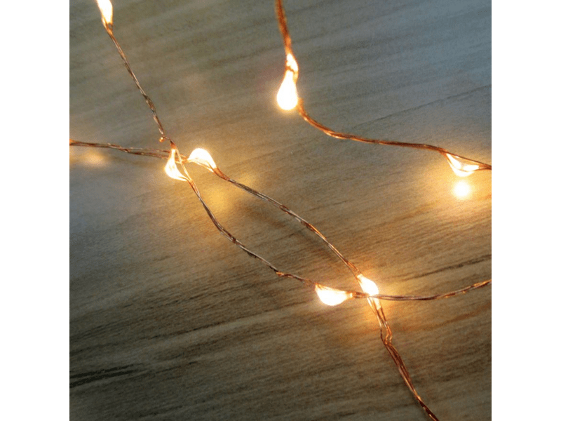 Home ML 80/WW Micro LED-es fényfüzér, melegfehér