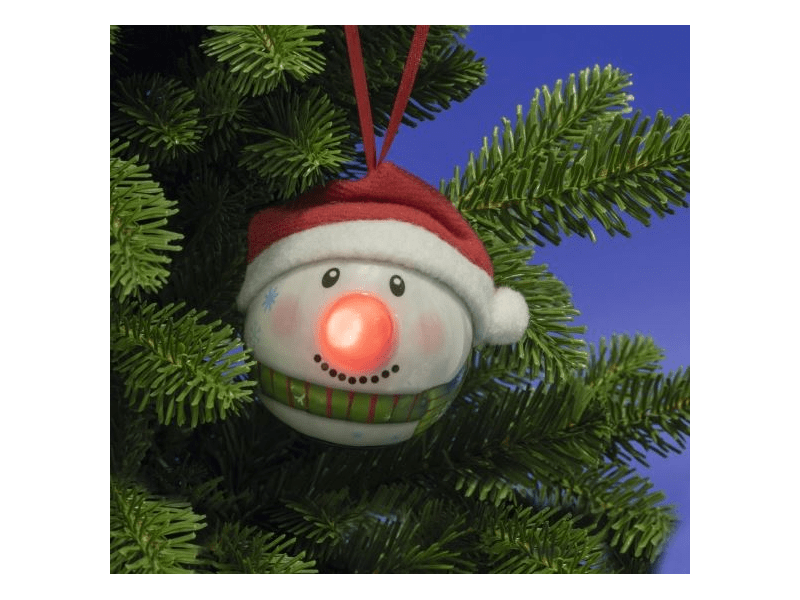 Home KID 65 LED-es hóember gömb