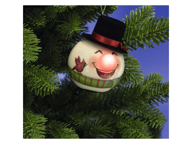 Home KID 66 LED-es hóember gömb