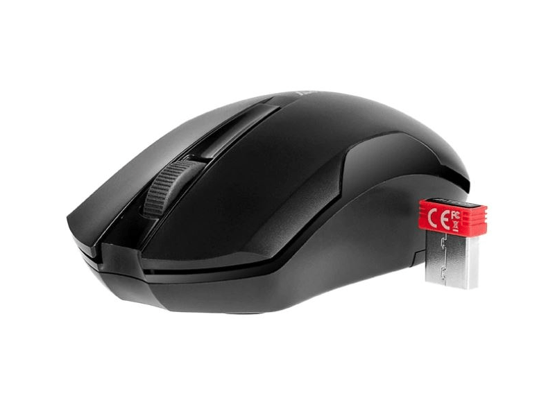 A4Tech G3-200N-1 Vezeték nélküli egér, fekete
