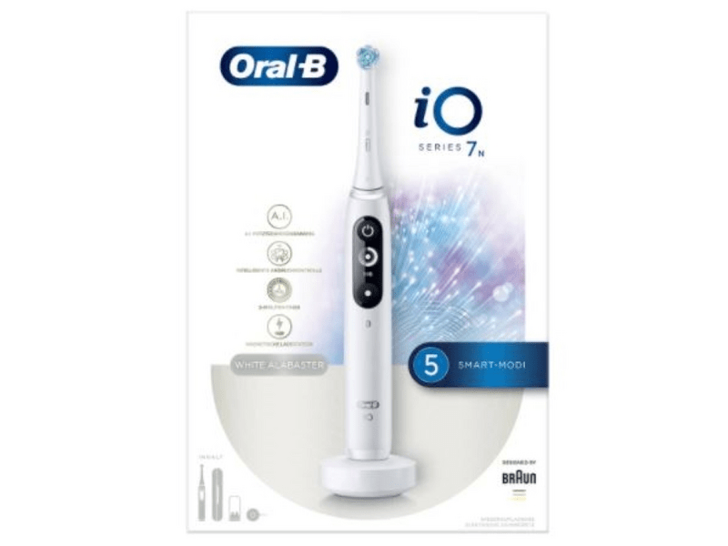 Oral-B iO7 električna četkica za zube, bijela