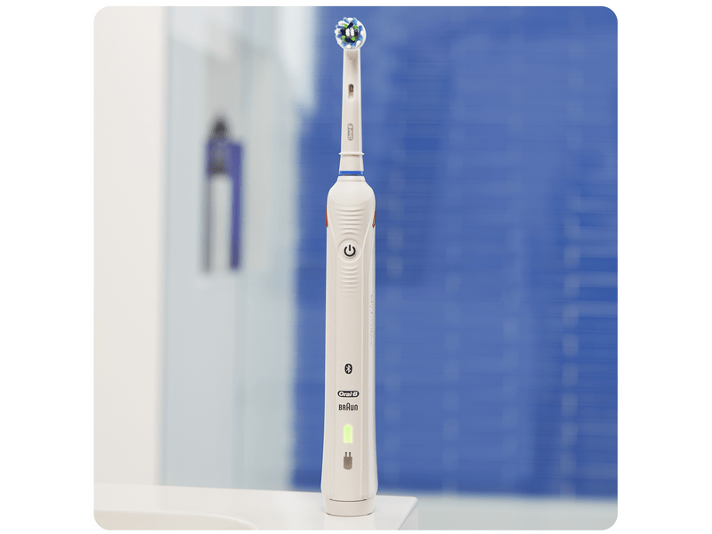 Oral-B SMART 5 5900 Elektromos fogkefe Cross Action fejjel, fekete és fehér