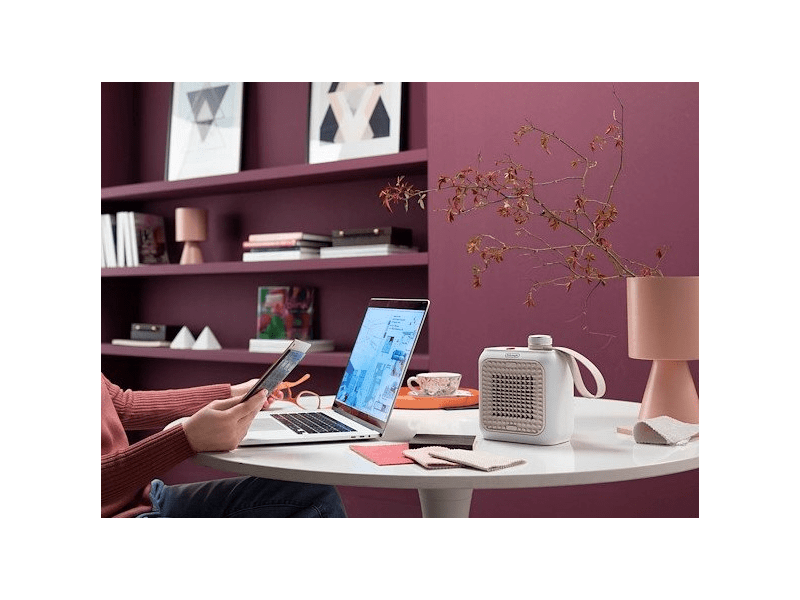 Delonghi Asztali hősugárzó, Rózsaszín (HFX10B03.PK)