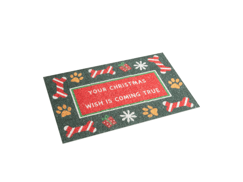 Karácsonyi lábtörlő,