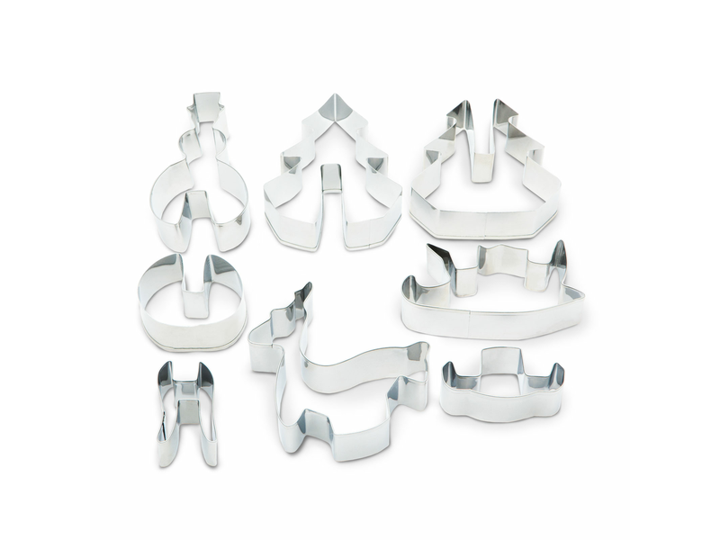 Family 55990B 3D Sütikiszúró forma, fenyőfa és hóember