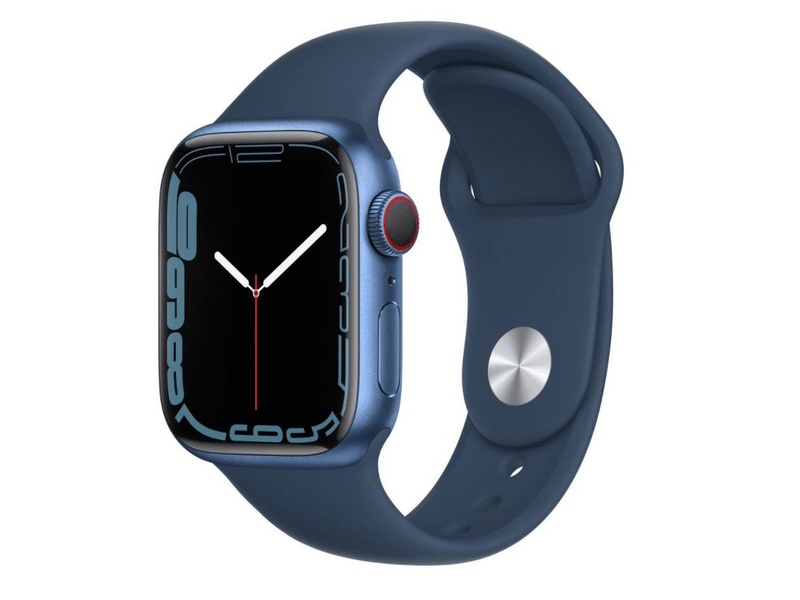Apple Watch Series 7 Okosóra, 41mm, Kék (MKN13HC/A)