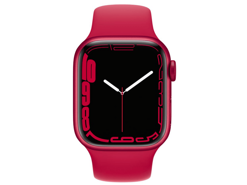 Apple Watch Series 7 Cellular Okosóra, 41 mm, piros (MKHV3HC/A)