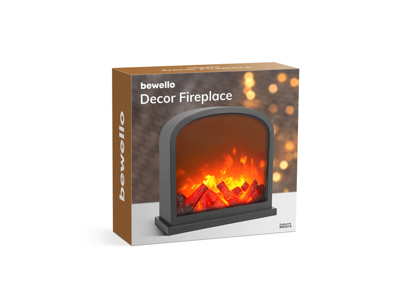 Bewello BW2014 Kandalló LED-es Lánghatással