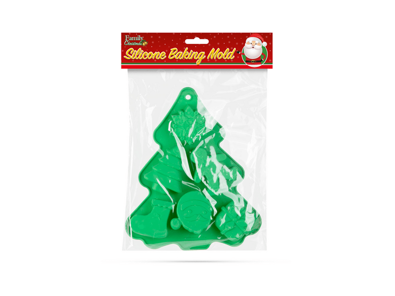 Family 57273B Szilikon sütőforma, karácsonyi