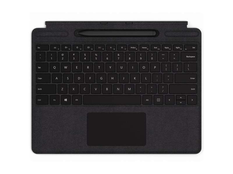 Microsoft Surface Go HUN Billentyűzetes tok Fekete