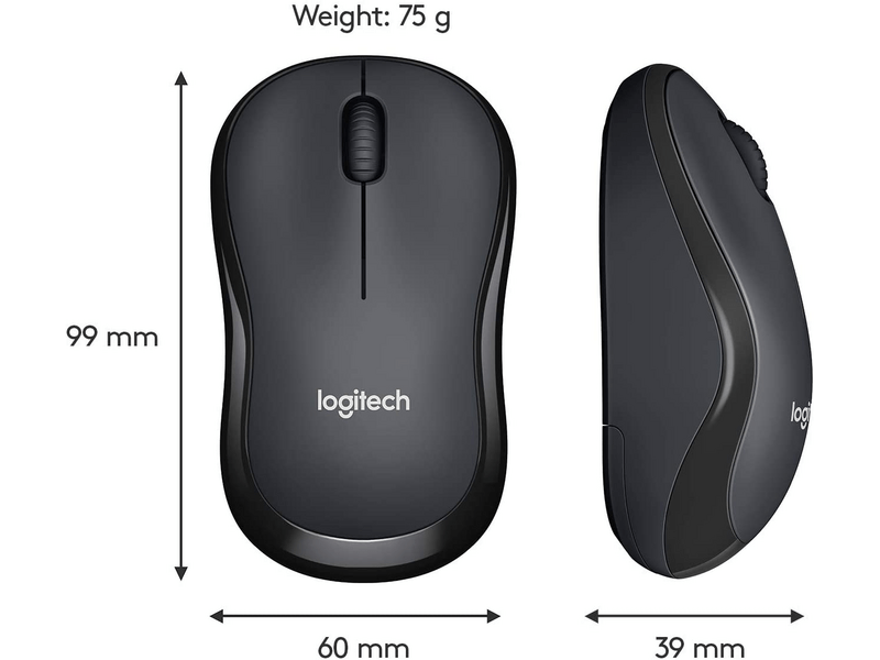 Logitech M220 Silent Vezeték nélküli egér