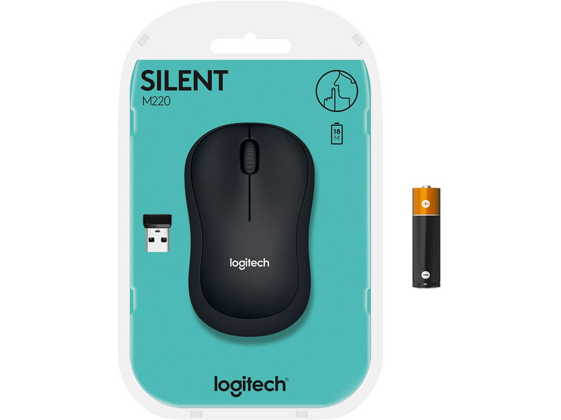 Logitech M220 Silent Vezeték nélküli egér