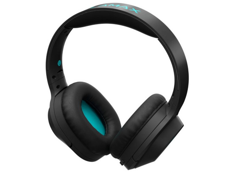 LAMAX Muse2 Fejhallgató mikrofonnal, Fekete