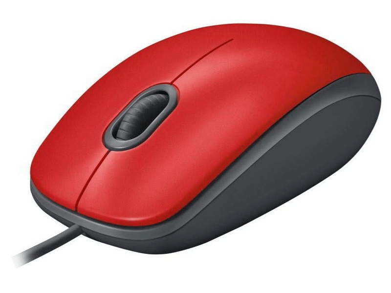Logitech M110 Silent Egér, Piros