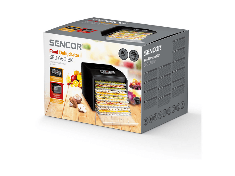 Sencor SFD 6601BK dehidrator za hranu